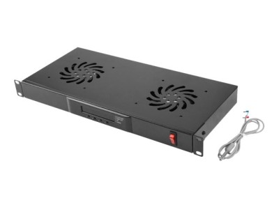 Lanberg 19" fan unit/ventilation panel with