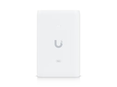 Ubiquiti U-PoE+ PoE Adapter (30W), White