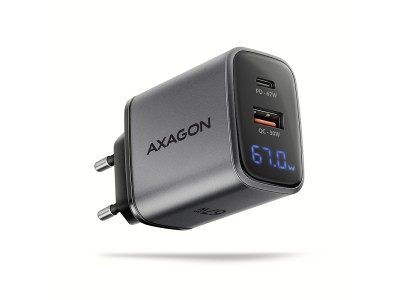 AXAGON Wall charger 67W, USB-A +