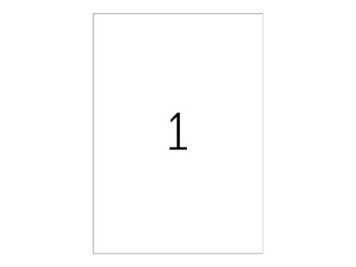 HERMA 4577 self-adhesive label Removable White