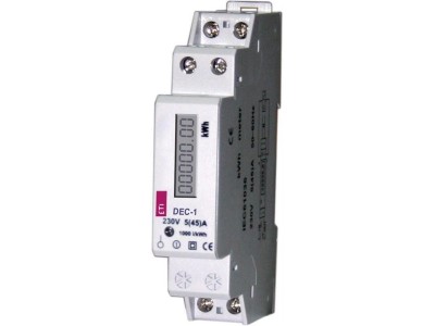 METER ELECTRICITY MODULAR 1F DEC-1