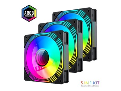 Gamemax Case Fan | KF300R BK