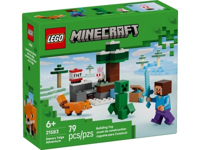 LEGO MINECRAFT 21583 Steve`s Taiga Adventure