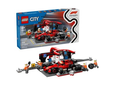 LEGO CITY 60443 F1 - Pit