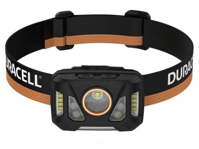 Duracell DH1000R Headlamp black, orange
