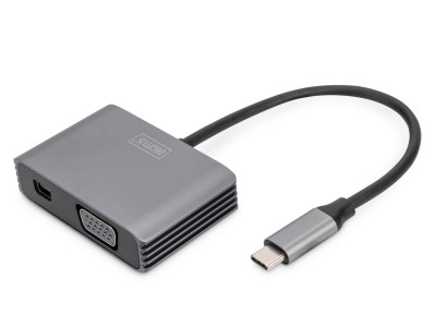 DIGITUS Adapter USB-C St. -> VGA
