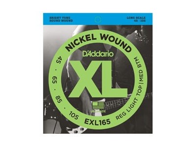 D`Addario EXL165 - bass guitar strings
