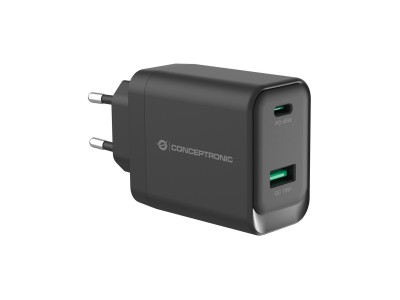 Conceptronic ALTHEA20B45 2-Port 45W GaN USB