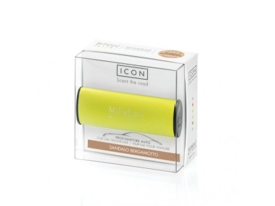 Car Air Freshener YELLOW SANDALO BERGAMOTTO