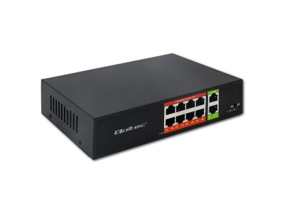 Qoltec Przełącznik sieciowy SWITCH Fast Ethernet