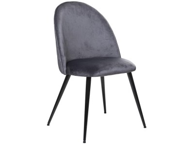 DINING CHAIR SLANO GREY 54X52X84