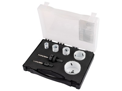 Otwornice bi-metalowe 19-68 mm, zestaw 7
