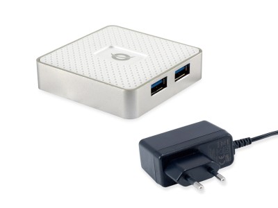 Conceptronic HUBBIES03W interface hub USB 3