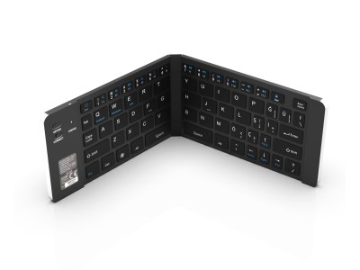 Inca IBK-579BT keyboard Home Bluetooth Metallic