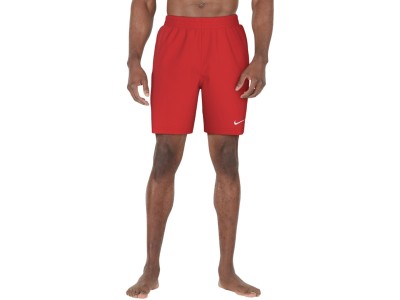 Spodenki kąpielowe Nike Essential 7 czerwone