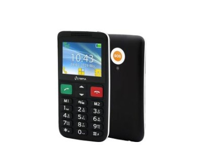 Olympia Mobiltelefon LUX GroĂźtasten schwarz