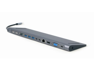 Gembird A-CM-COMBO9-01 USB Type-C 9-in-1 multi-port