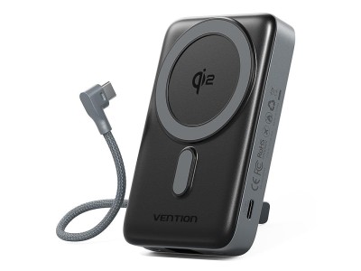 POWER BANK WRL 10000MAH 35W/GREY FKHH0