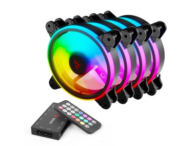 SAVIO FAN-01 4-pack 120mm ARGB fan
