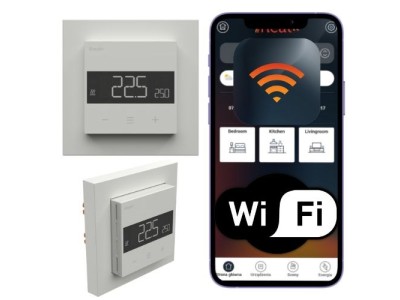 Termostat Heatit WiFi6 White RAL 9003