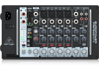 Behringer PMP500MP3 audio mixer 8 channels