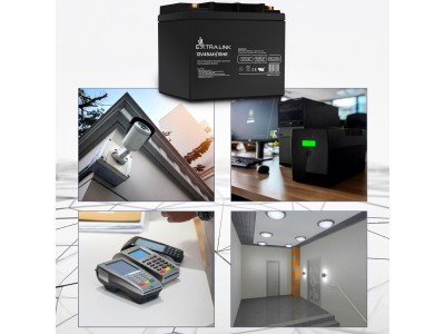 Extralink Accumulator AGM 12V 45Ah maintenance