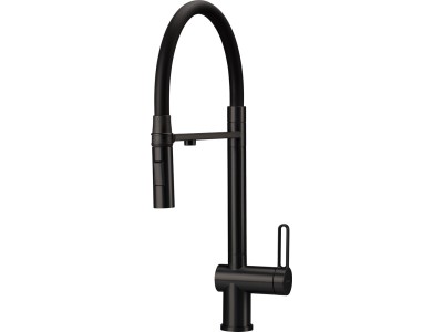 Kitchen faucet with filter connection &