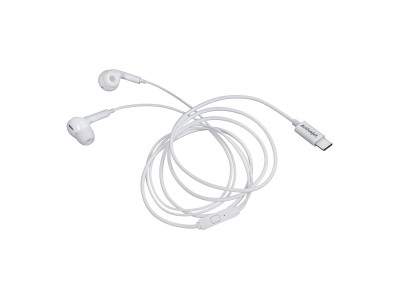 Activejet Wired Headphones Type C White