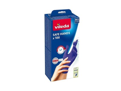 VILEDA Safe Hands – nitrile gloves