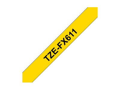 Brother | TZe-FX611 Flexible ID Laminated