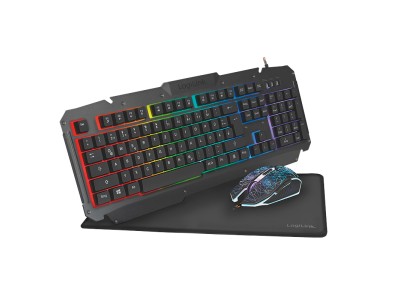 Logilink | Gaming-Set, keyboard, mouse and