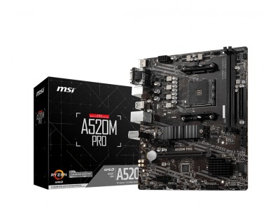 MSI | A520M PRO | Processor