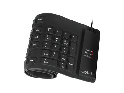 Logilink | Flexible waterproof Keyboard USB