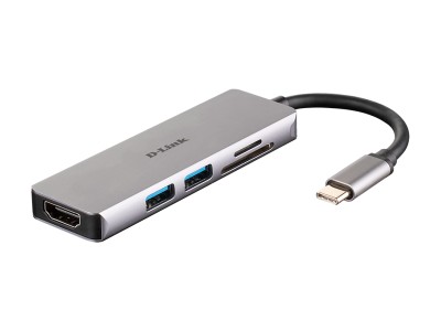D-Link | 5-in-1 USB-C™ Hub with