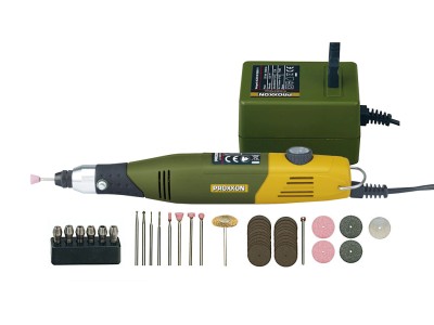 Model building and engraving set with