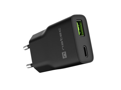 Natec Ribera USB Charger Gan Slim