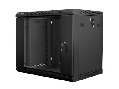 Lanberg 19`` wall-mounted installation cabinet 9U
