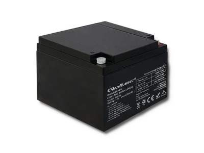 Qoltec 53036 AGM battery | 12V