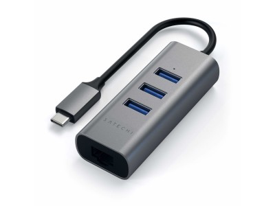 Satechi ST-TC2N1USB31AM laptop dock/port replicator USB