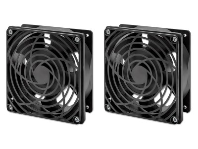 Intellinet 2-Fan Ventilation Unit for 19&quot