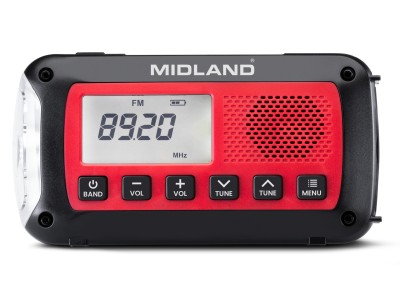 Midland ER100 Emergency Radio with 2600mAh