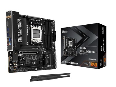 Mainboard|ASROCK|AMD B850|Socket AM5|micro ATX|RAM DDR5-SDRAM|4xSlots|Wi-Fi Yes|Bluetooth