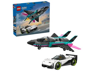 LEGO CITY 60489 Jet vs Car