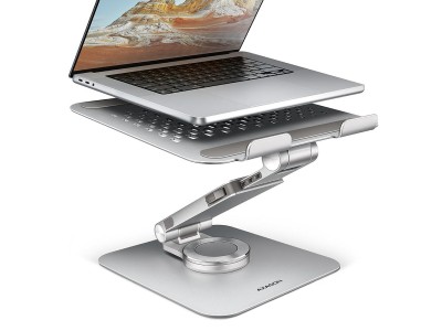 NB ACC STAND 10-17" ROTATING/ALUMINUM STND-LR