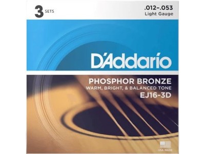 D`Addario EJ16 - acoustic guitar strings