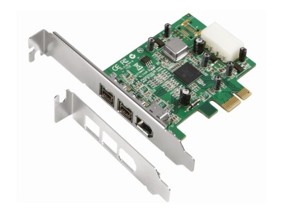 Dawicontrol DC-FW800 FireWire PCIe Hostadapter interface