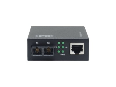 LevelOne Smart Gigabit RJ45-SC Media Converter