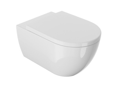 TOILET ARC WALL HUNG WHITE