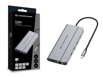 Conceptronic DONN34G 10-in-1 USB 3.2