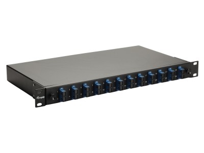 Equip 12-Port Fiber Optic Splice Box